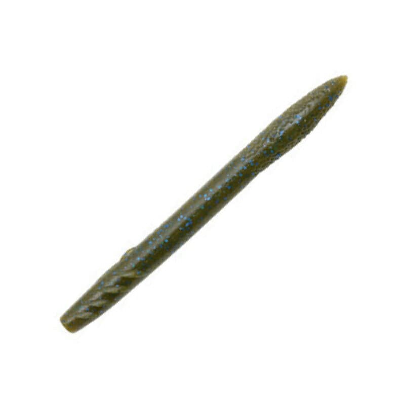 Deps Slender Scat 4 inch #71 Green Pumpkin / Blue Flake