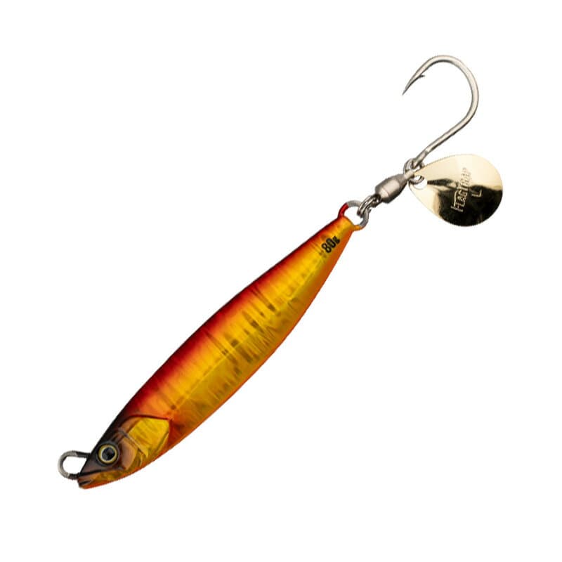 Jackall Flagtrap Blade 60g Akakin / Magma Wave Holo