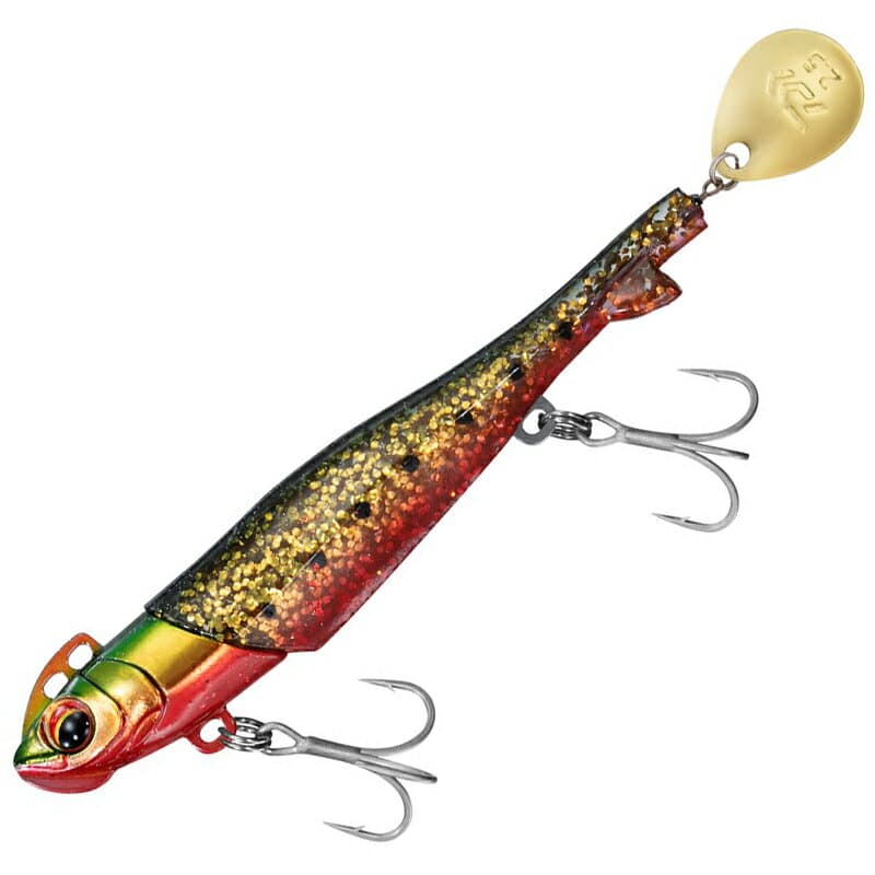 Daiwa Worm Flat Junkie Rodem R4 Blade 28g Green Gold Redberry