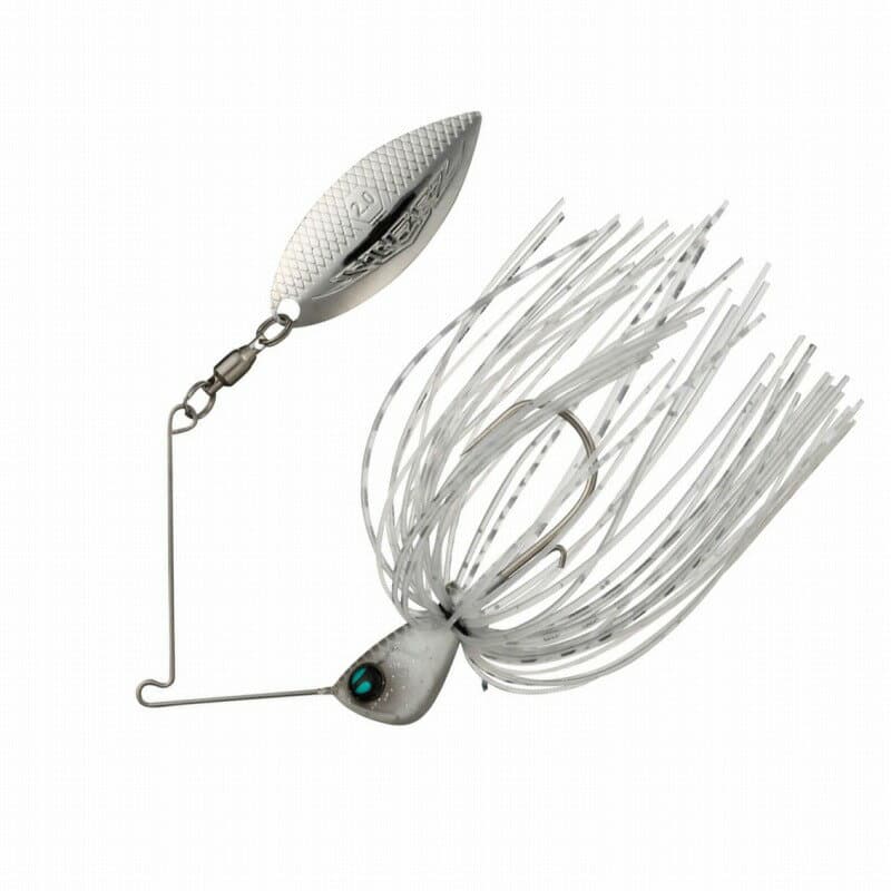 Daiwa Spinnerbait Steez Igla 1/4oz Type Leaf Crystal Shad