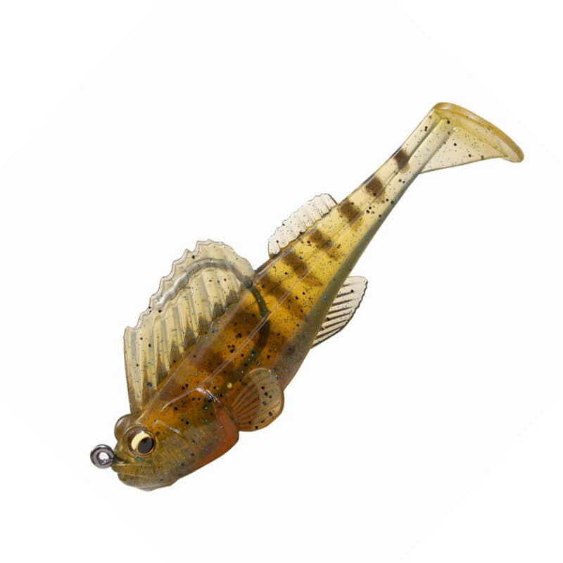 Megabass Worm Dark Sleeper 3.8inch 3/4oz Swamp chichibu