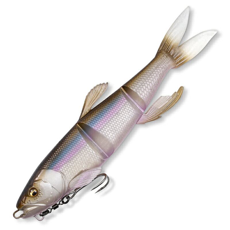 Megabass Worm Magdraft Hasu Raver sinking Blue Shad II