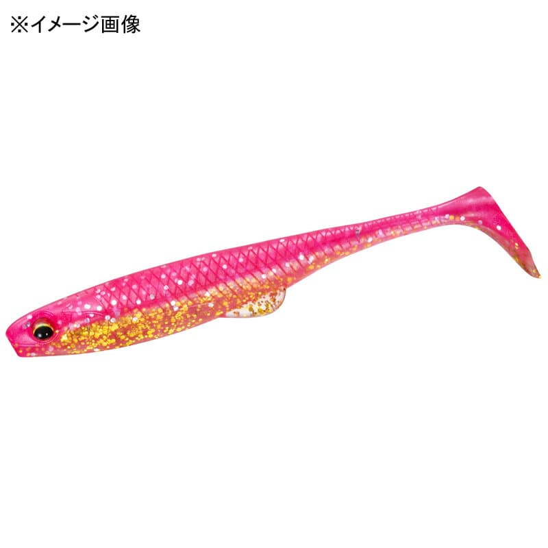 Daiwa Worm FJ Duckfin Shad 4.2inch Pink Gold