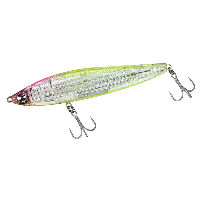 Daiwa Morethan Switch Hitter 105S Laser Impact LI Pink Head Clear Chart
