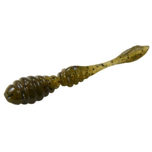 Dstyle Worm D1 2.2inch Green Pumpkin Pepper
