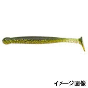 Ecogear Worm Grass Minnow M 2-1/2inch #413 Glossy Green Gold