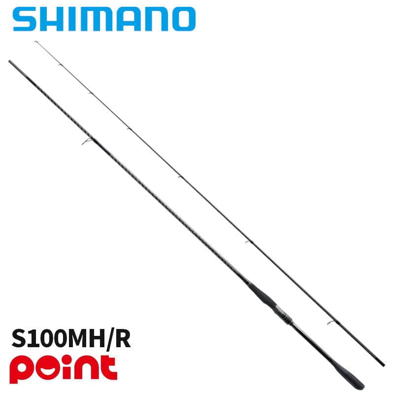 Shimano Seabass Rod 25 Exsence Genos S100MH/R Wild Contact 100 (Spinning 2 piece)