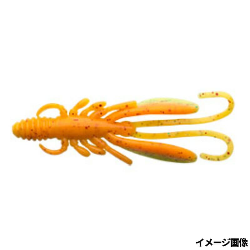 Ecogear Worm Bug Ants 4inch #411 Silky orange yellow