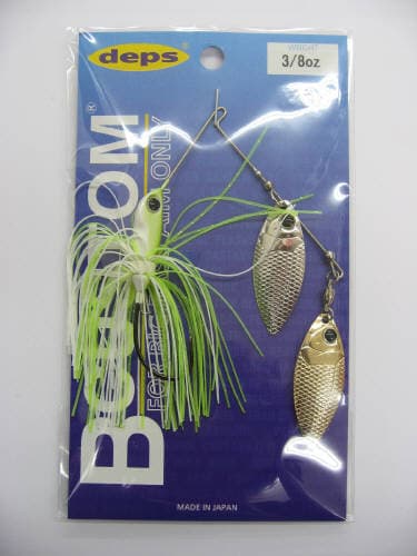 Deps Spinnerbait B Custom 3/8oz Double Willow #10 Dead Grass