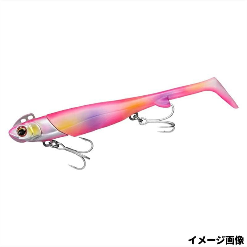 Daiwa Worm Flat Junkie Rodem R4 Shad 28g Flounder Pink Marble