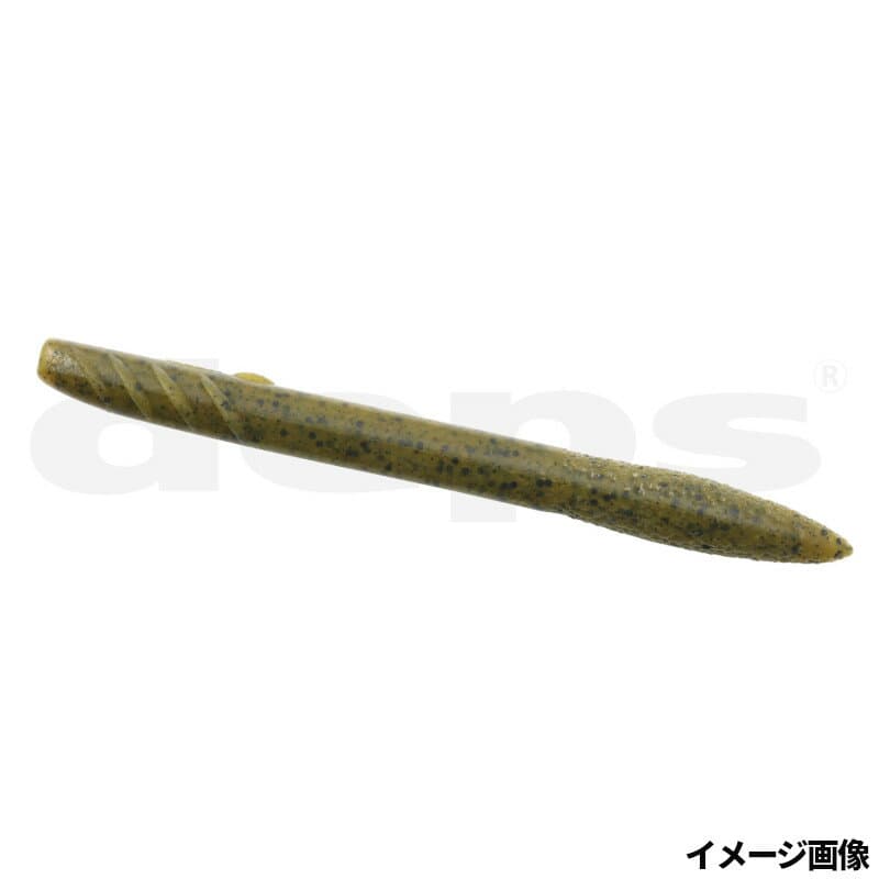 Deps Worm Slender Scat 5inch #12 Green Pumpkin