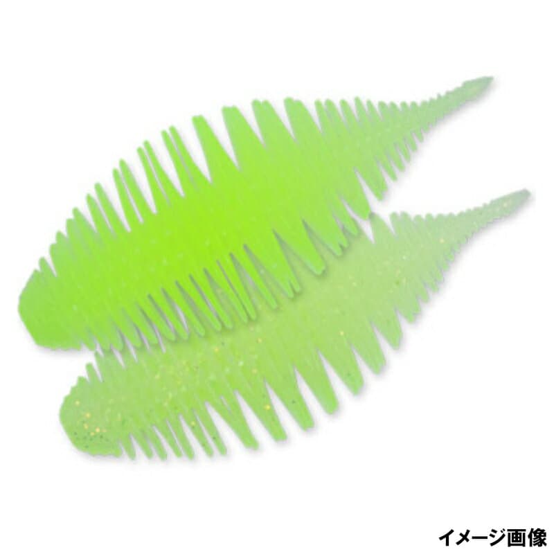 Gee Crack Dynamics Worm Bellows Gill 3.8 inch #350 Honey Chart Shad