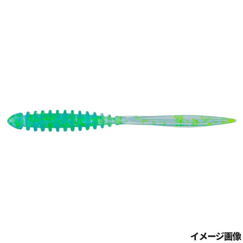 Jackall Worm Peke Ring 2.0inch Clear Tide/Chart Crash