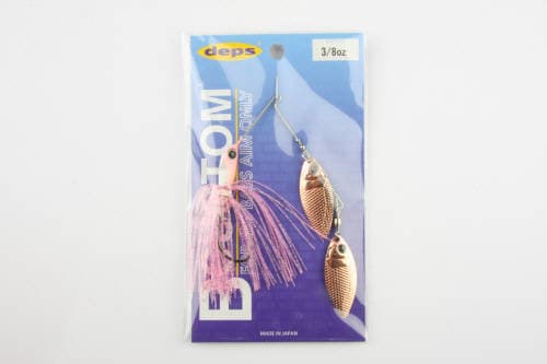 Deps B-Custom Spinnerbait 3/8oz Double Willow #17 Fine Pearl