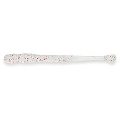 Ecogear Mebaru Shokunin Power Shirasu 2 inch 288 Clear Red Flake