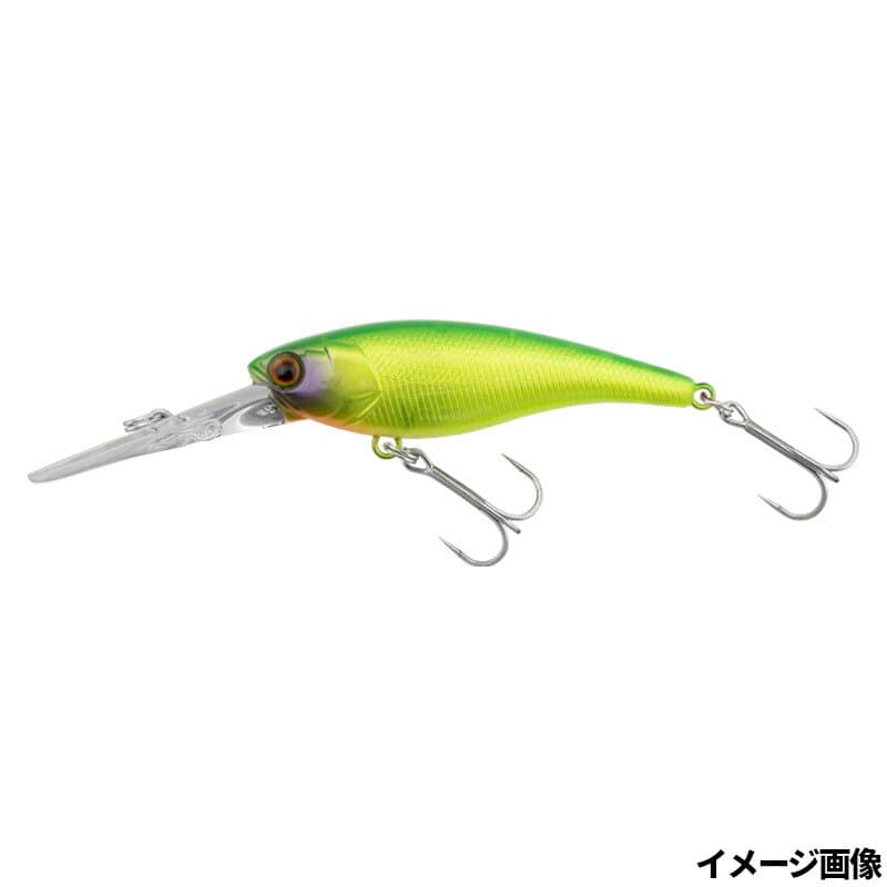 Jackall Bass Lure Soul Shad 58SR SP Limeback Chart