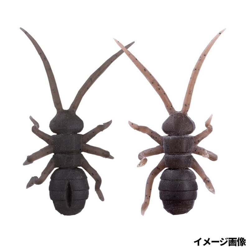 O.S.P Worm Orikanemushi II OM002 Green Pumpkin Pepper