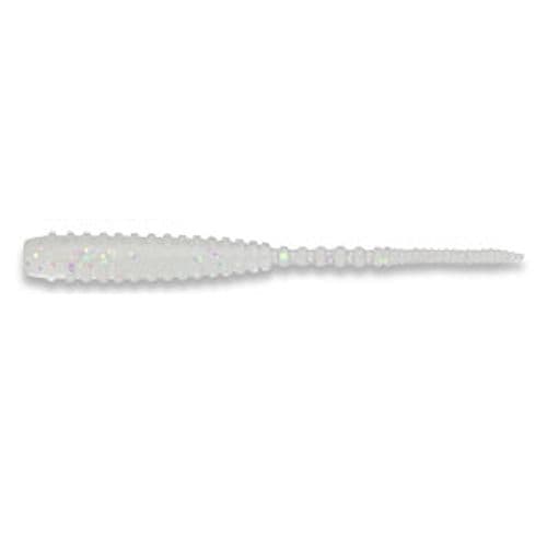 Ecogear Worm Aji Shokunin Aji Must 2inch #228 Pure Clear Holo