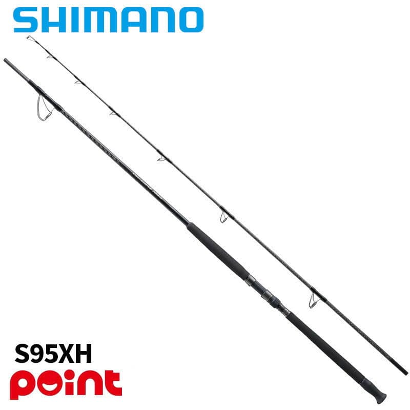 Shimano Shore Jigging Rod 25 Colt Sniper Xtune S95XH (Spinning 2 piece)
