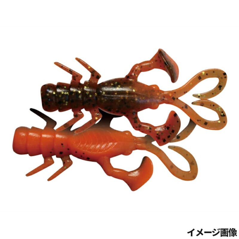 Jackall Baby Dragon 2 inch Rockfish Isome Orange