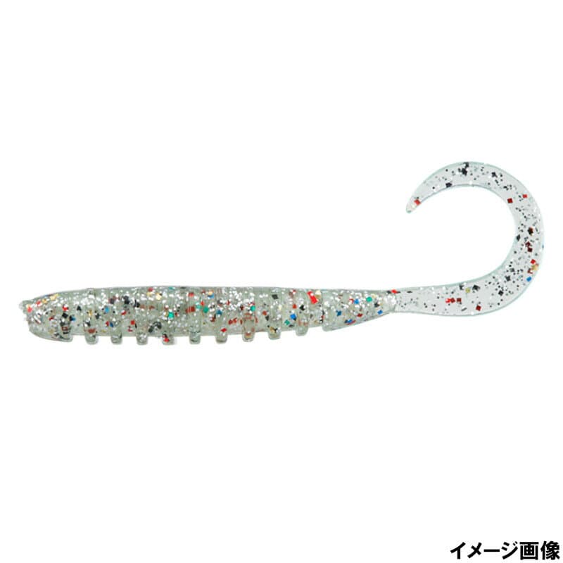 Jackall Worm Tide Curly 2.0inch Chilimen Monster