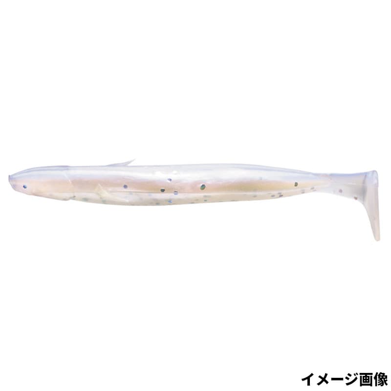 Ecogear Worm Power Shad 4inch #170 Albino Kisu