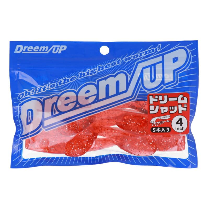 Dreem UP Dream Shad 4 inch Hirame Red