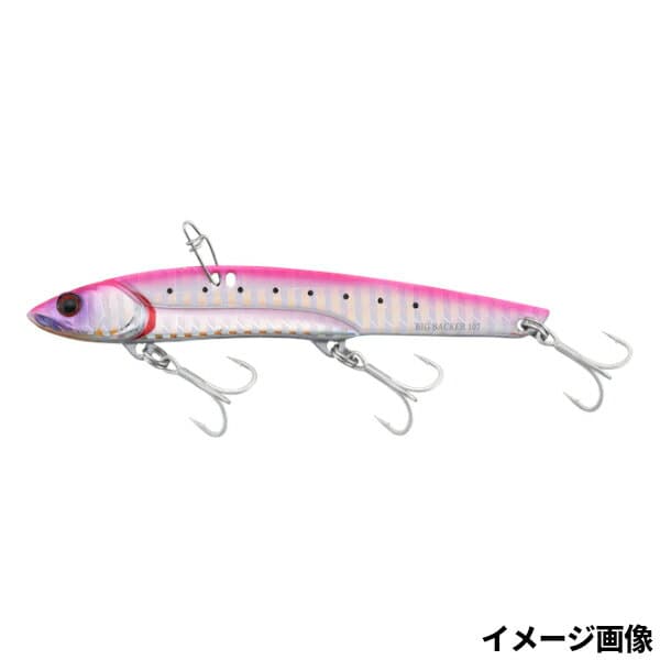 Jackall Big Backer 107 Pink Back Sardine/Border Holo