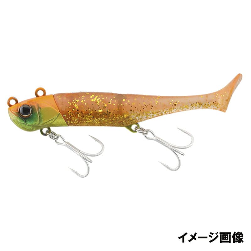 Jackall Worm Big Backer Wag Shad 22g Surf Orange Gold