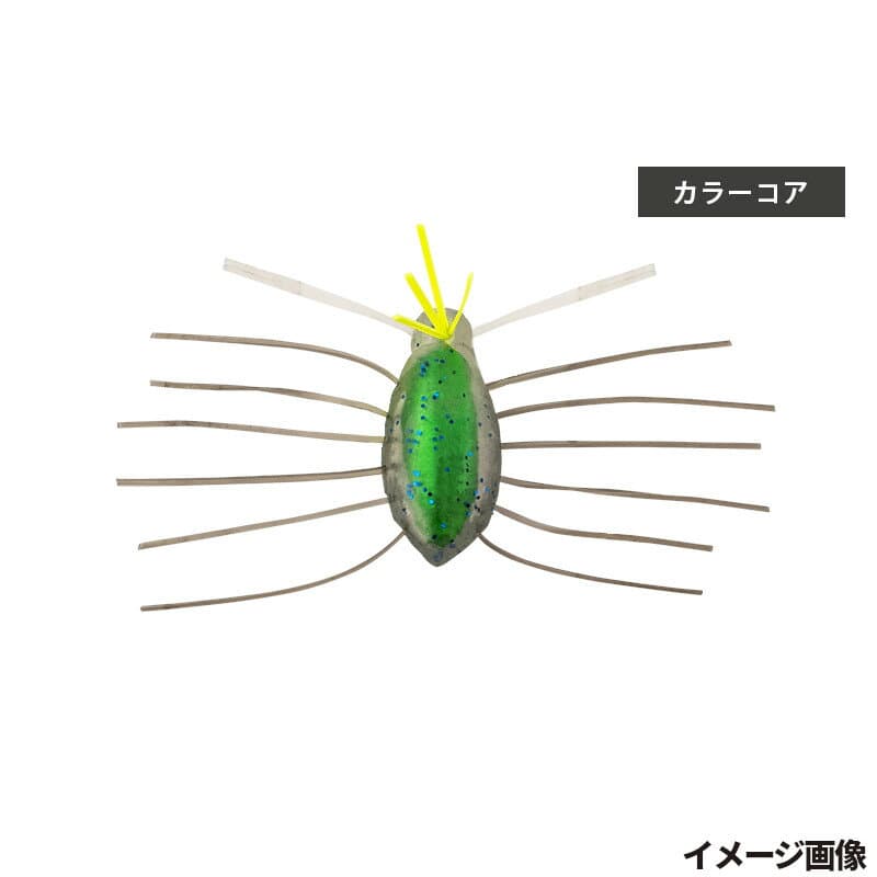 Jackall Need Bug Mohikan/Green Canabun
