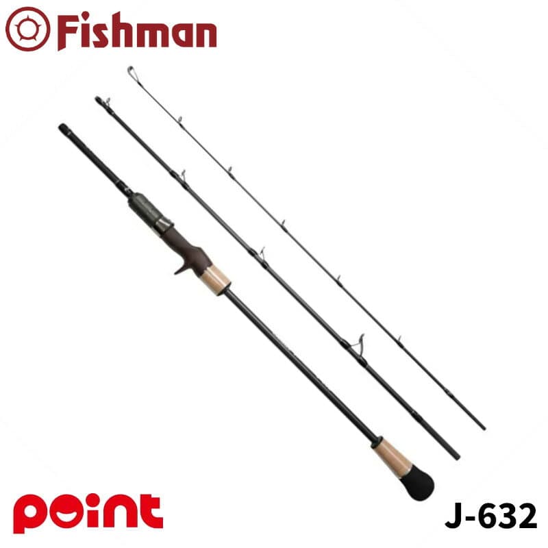 Fishman Seadz Varuna J-632 3 Pieces Baitcasting Rod