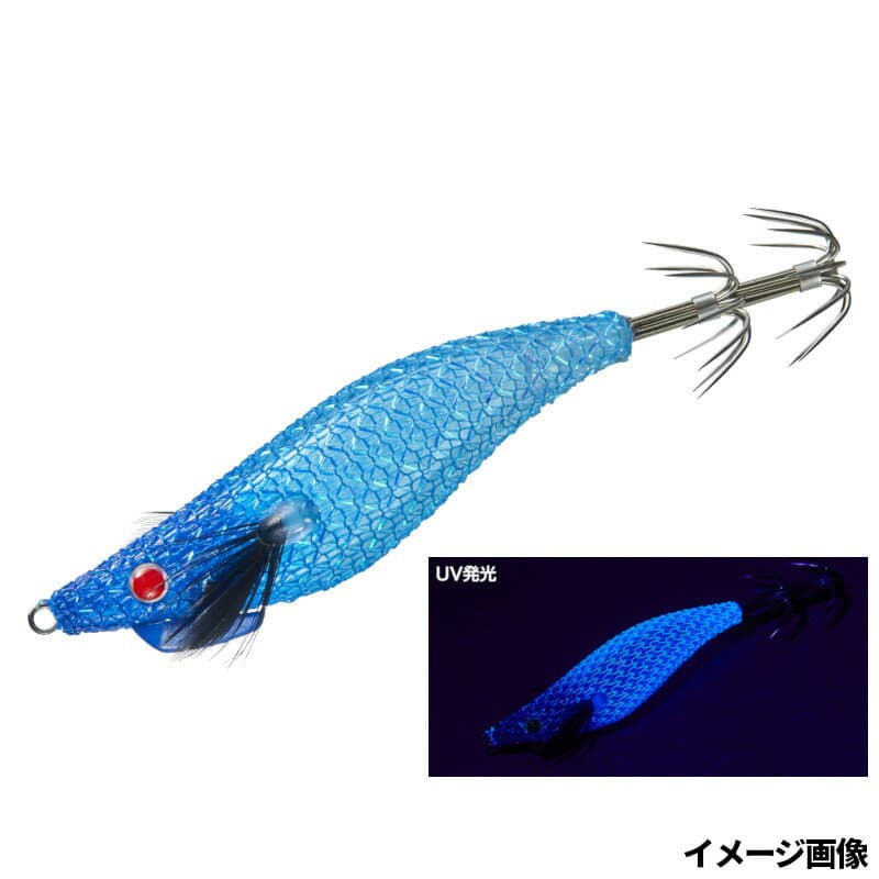 Gamakatsu LUXXE Speedmetal Egi Dropper F Type #19 Blue Head / Light Blue