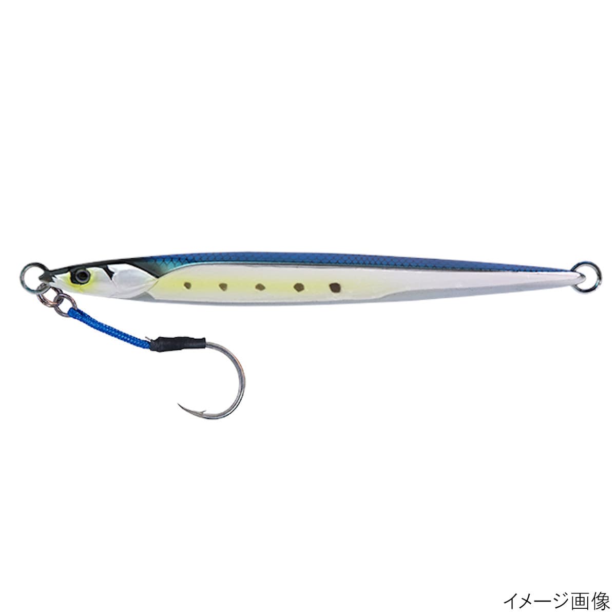 ジャッカル ジグ バンブルズ セミロングジグ 150g アルミイワシ