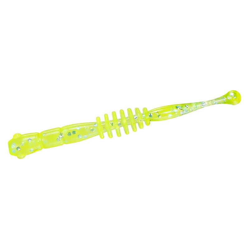 Daiwa Aji Hunter Worm Shirasu 2.0inch Aurora Lemon