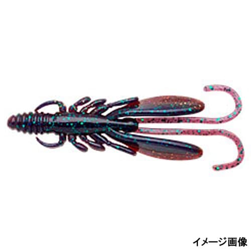 Ecogear Worm Bug Ants 3inch #414 Captivating Purple Camo
