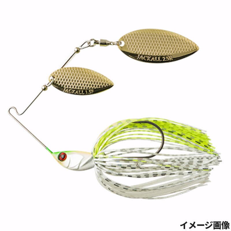Jackall Spinnerbait Super Dooon 3/8oz Chart Back White