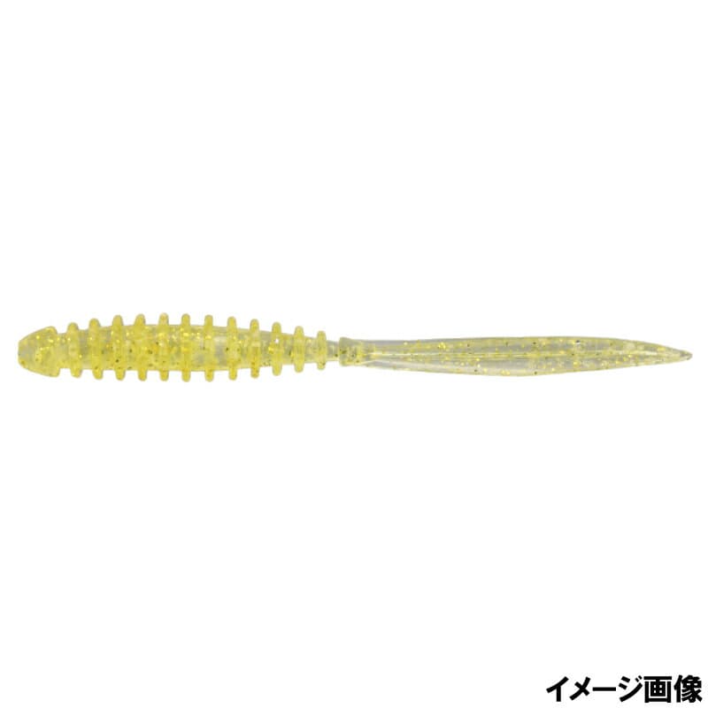Jackall Worm Peke Ring 2.0inch Bay Chart Glow Crash