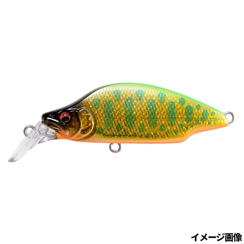 Megabass Great Hunting GH52 Bat A Fry DD Limeback Gold OB
