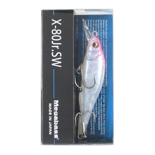 Megabass X-80 Jr. SW Shell Skin Pink