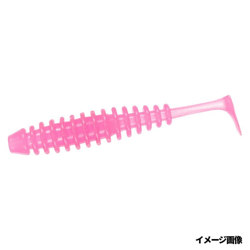 Daiwa Mebaru Hunter Worm Shad 1.5 inch Glow Pink