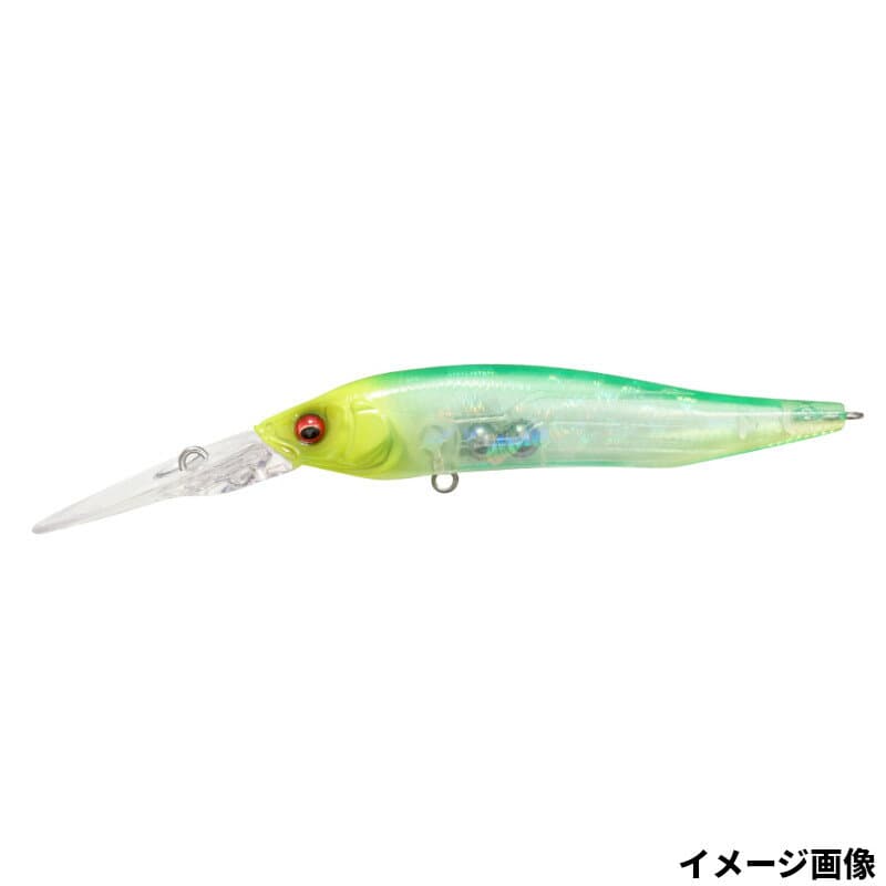 Megabass Seabass Lure X-Nanahan+2 SW GP Sparkling Chart Head