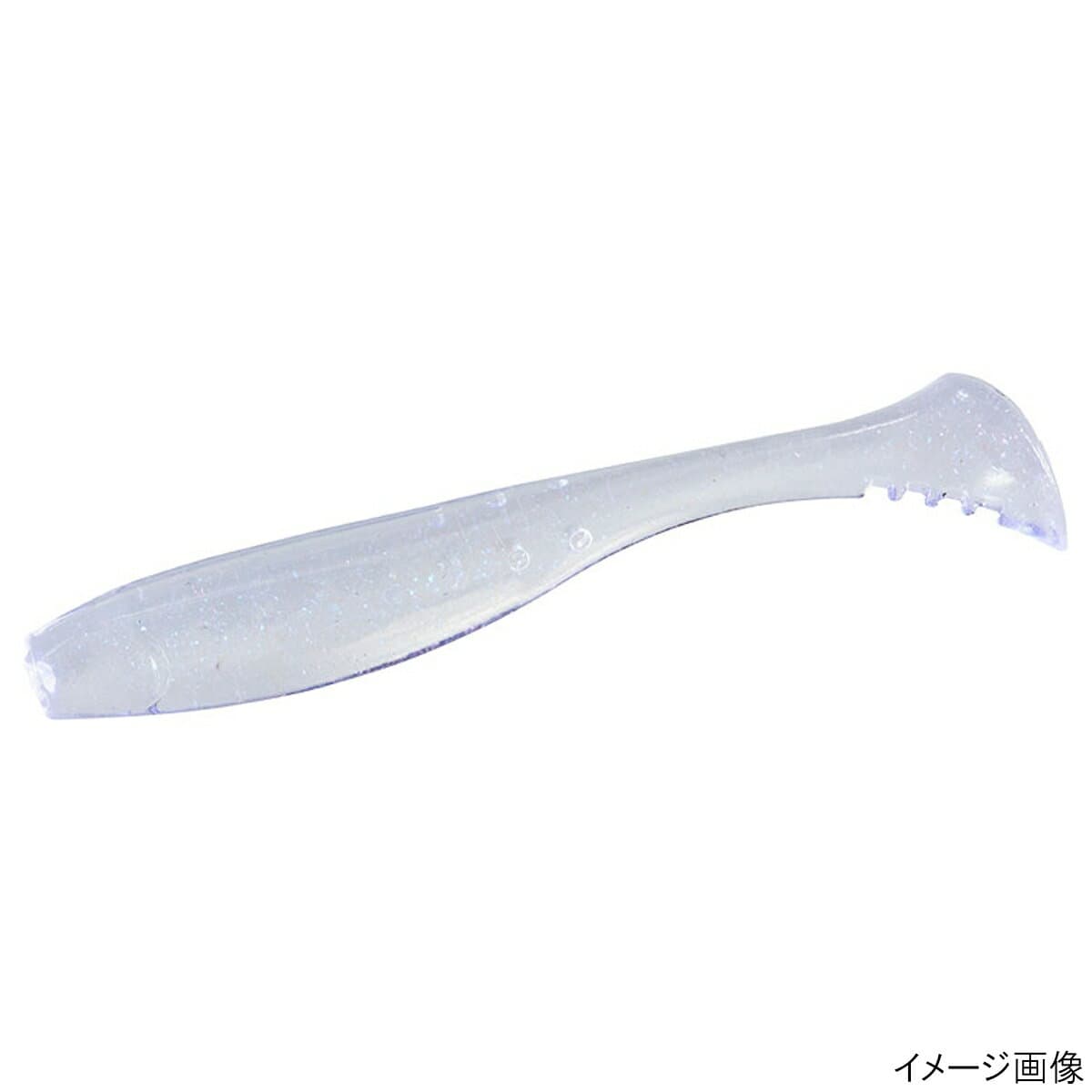 Daiwa Worm Gekkabijin Beam Fish 1.8inch Kirameki Clear