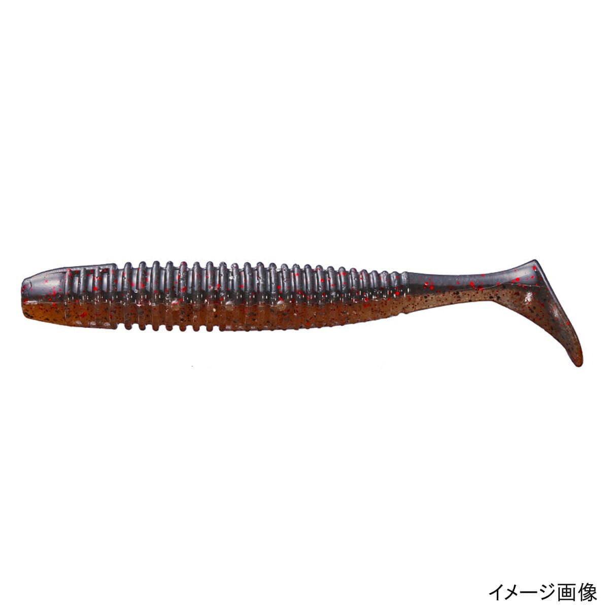 O.S.P Worm HP Shadtail 3.1inch Shrimp Miso Black TW146