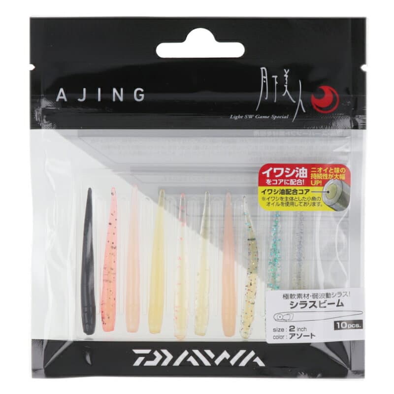 Daiwa Gekkabijin Shirasu Beam 2.0 inch Assorted
