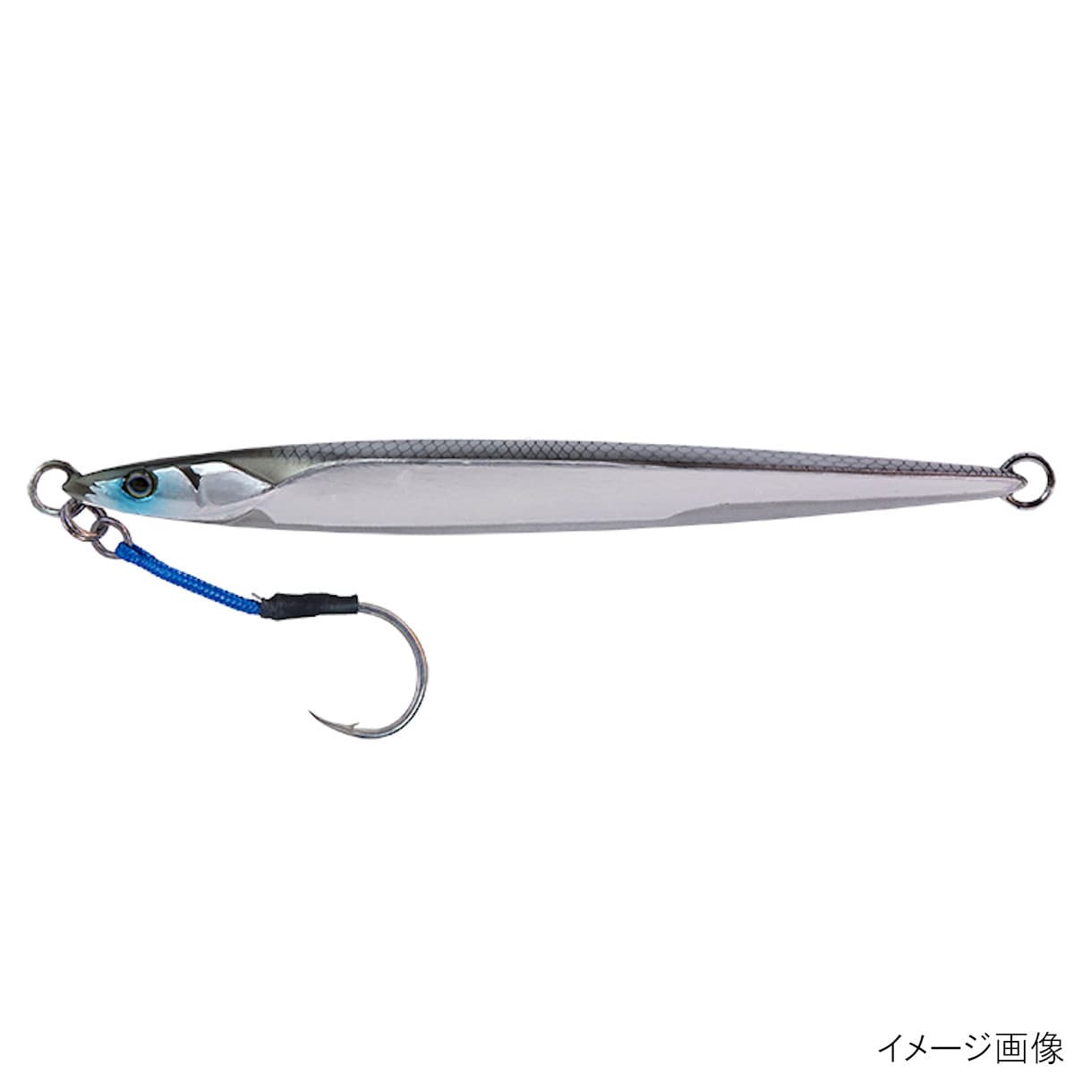 Jackall Bumblez Jig Semi-Long 200g Aluminum Silver
