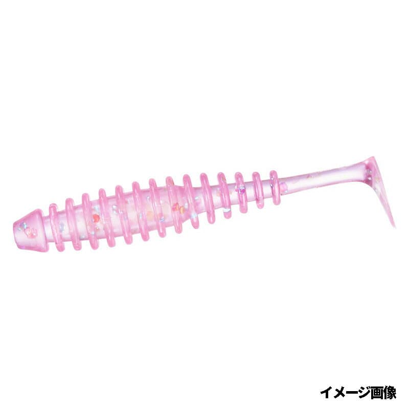 Daiwa Mebaru Hunter Worm Shad 1.5inch Aurora Pink