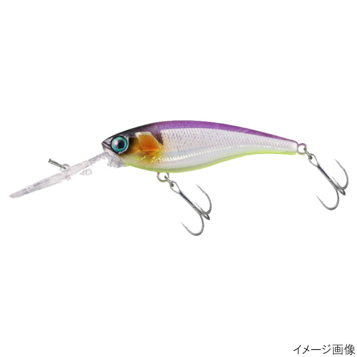 Jackall Bass Lure Soul Shad 52SP Babatak Blinking Laser
