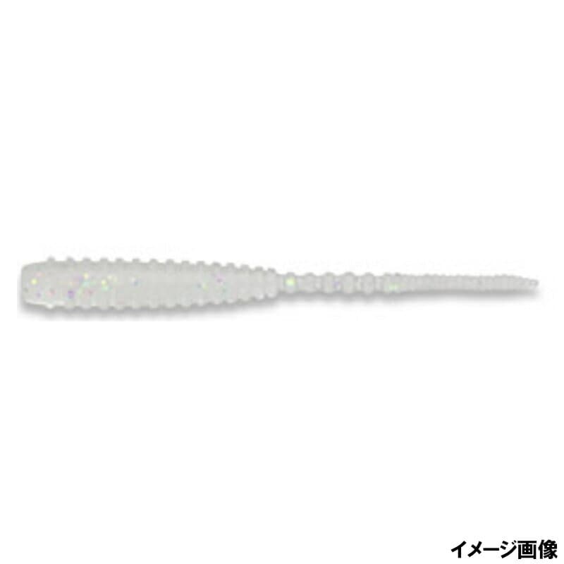 Ecogear Worm Aji Shokunin Aji Must 2.4inch #228 Pure Clear Holo