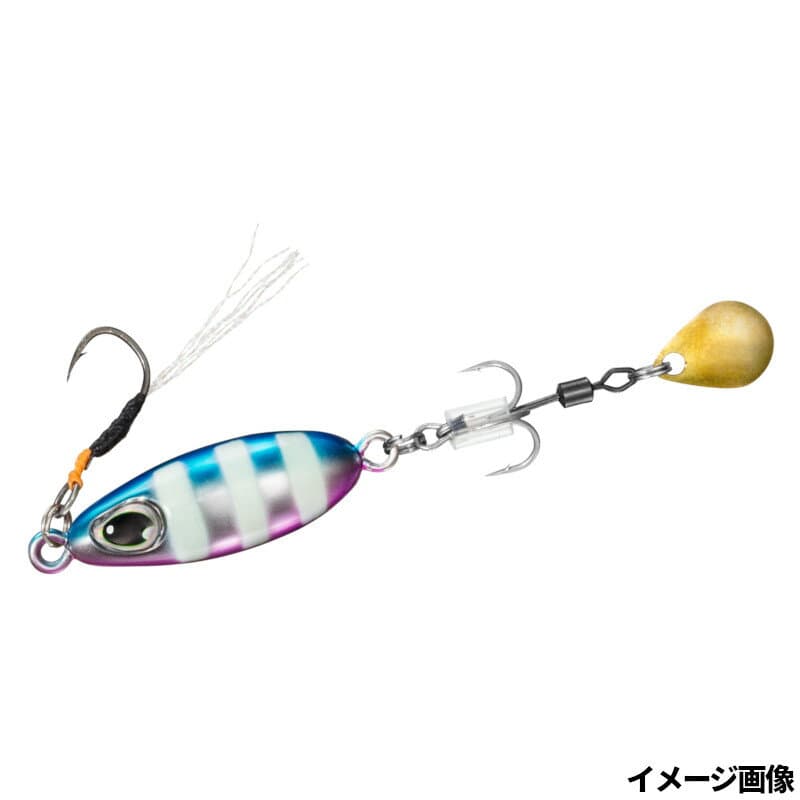 Daiwa Metal Jig Teardro Spin 16g Blue Pink Zebra