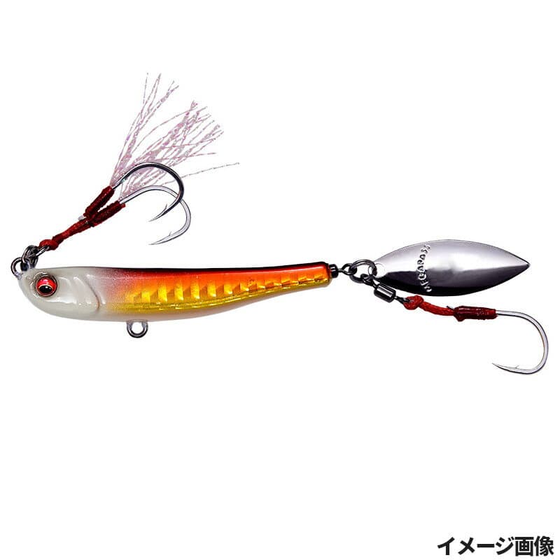 Megabass Metal Jig Makippa 30g Akakin Half Glow